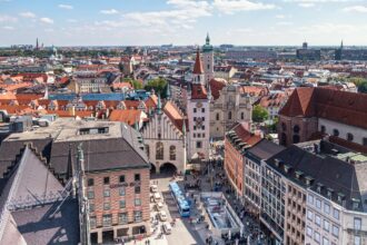 Η πλατεία Marienplatz στο Μόναχο