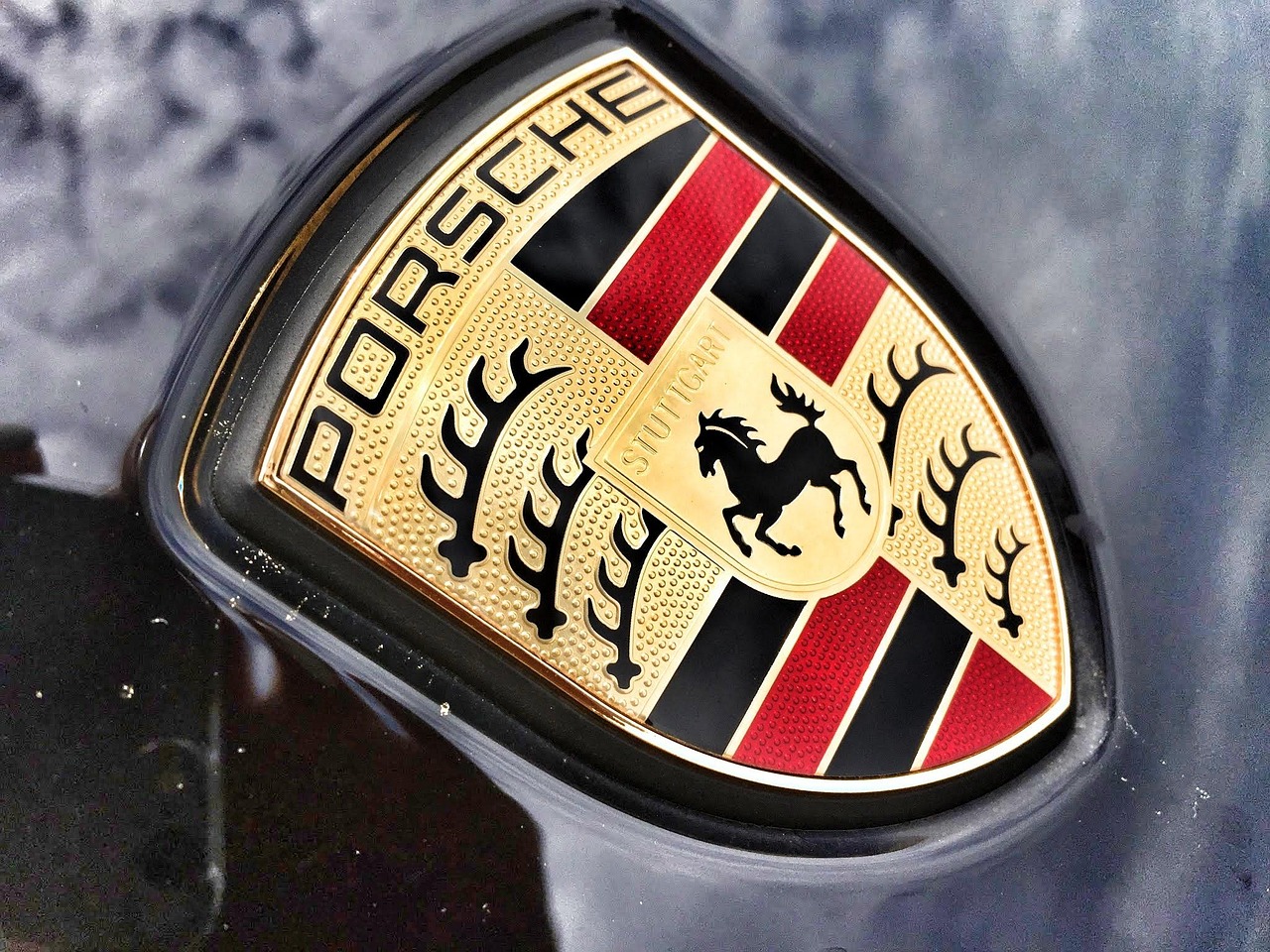 Το σήμα της αυτοκινητοβιομηχανίας Porsche